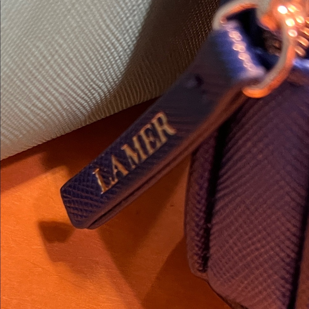 La Mer 3️⃣ Teal, Aqua & Navy Cosmetic Pouch Trio - Picture 5 of 8